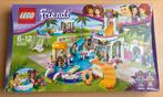Lego friends heartlake zwembad, Kinderen en Baby's, Ophalen of Verzenden, Gebruikt, Complete set, Lego