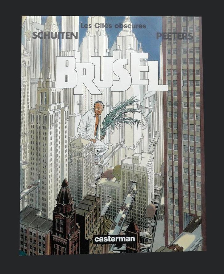 Les Cités obscures T5 - Brüsel - Schuiten - EO1992, Livres, BD, Envoi