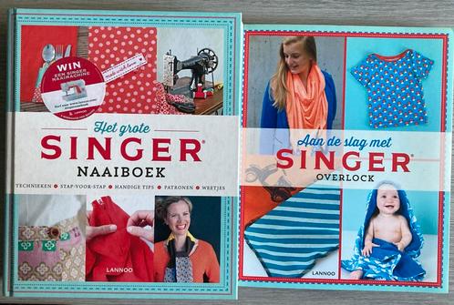 Groot Singer naaiboek/Aan de slag m Overlock+basistechnieken, Boeken, Hobby en Vrije tijd, Ophalen of Verzenden