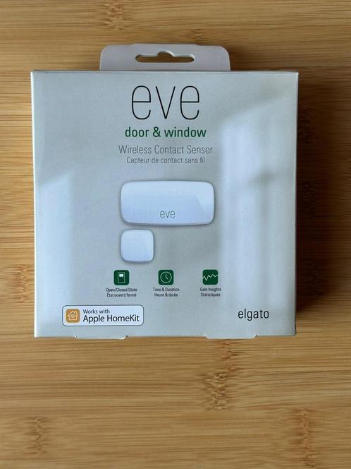 Capteur de contact sans fil Eve Door & Window (Matter), Computers en Software, Overige Computers en Software, Nieuw, Ophalen of Verzenden