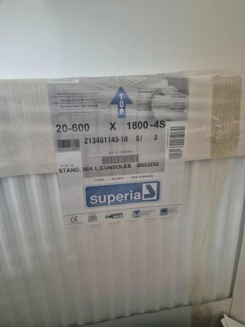 Radiator superia 20-600 x 1800-4S beschikbaar voor biedingen