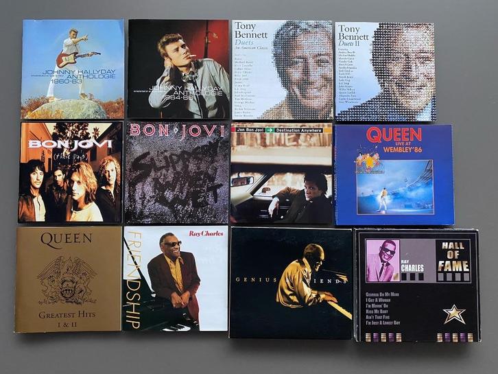 12 CD's Pop / Rock / Oldies., Cd's en Dvd's, Cd's | Pop, Zo goed als nieuw, Ophalen of Verzenden