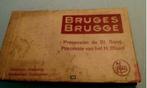 Zeer oud notitieboekje met kaarten van Brugge, Ophalen of Verzenden, 1920 tot 1940, Ongelopen, West-Vlaanderen