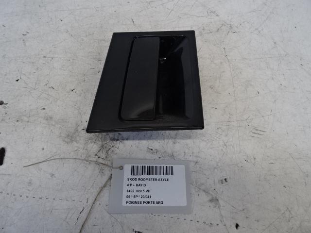 PORTIERGREEP BUITEN LINKS ACHTER Skoda Roomster (5J), Auto-onderdelen, Carrosserie, Skoda, Achter, Links, Gebruikt