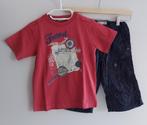 short + T-shirt - Prémaman + WE - maat 116, Kinderen en Baby's, WE + Prémaman, Ophalen of Verzenden, Zo goed als nieuw, Setje