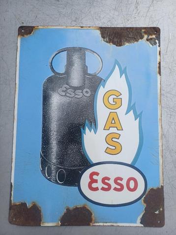 Assiette en émail Esso, Collections, Enlèvement ou Envoi, Utilisé