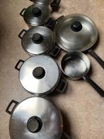 Kookpotten demeyere, Ophalen, Inox, Gebruikt, Keramische plaat
