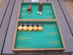 grote complete houten back gammon in zeer goede staat, Een of twee spelers, Ophalen, Gebruikt
