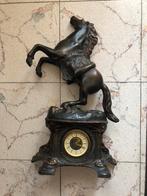 Paard schouwstuk uurwerk, Ophalen