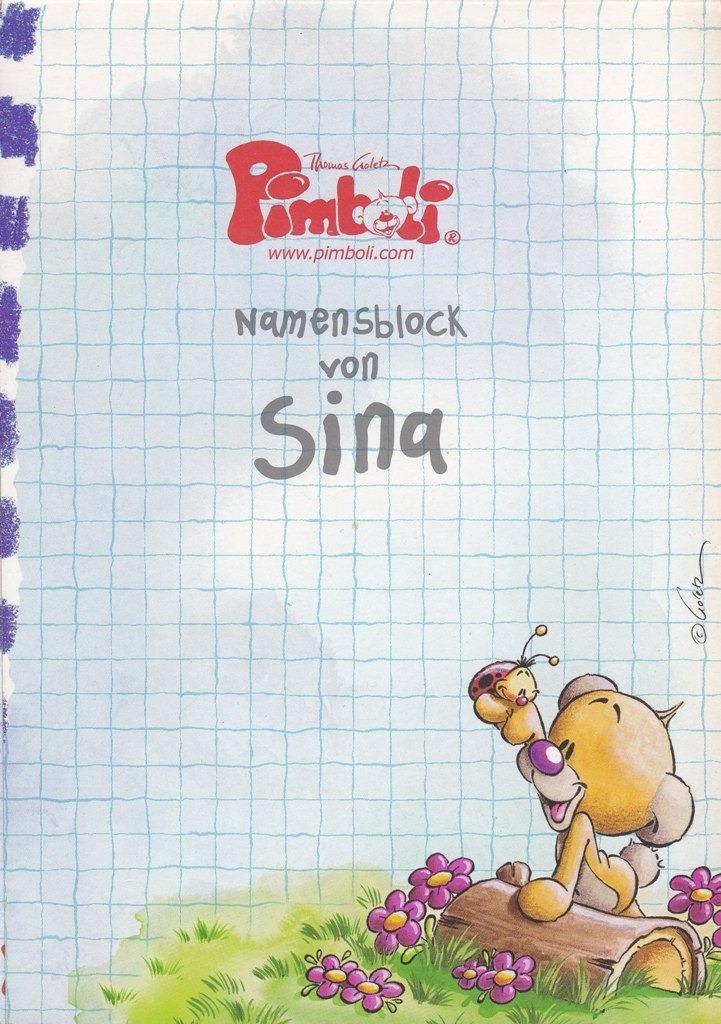 Pimboli restblok Sina – Generatie 4 met 20 blaadjes., Verzamelen, Diddl, Nieuw, Papier, Kaart of Schrift, Pimboli, Ophalen of Verzenden