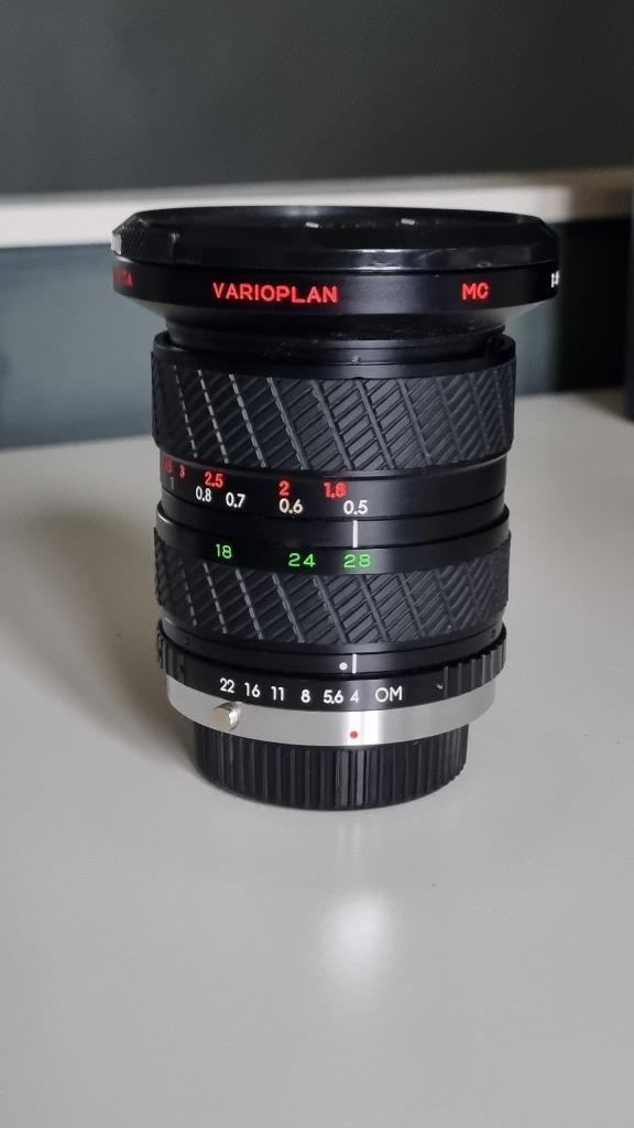 28mm f2.8 groothoeklenzen => 49€, Audio, Tv en Foto, Fotocamera's Analoog, Zo goed als nieuw, Spiegelreflex, Olympus, Ophalen of Verzenden