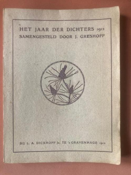 Greshoff, Jan (samenst.). Het jaar des Dichters 1912, Boeken, Gedichten en Poëzie, Verzenden