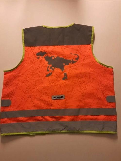 Wowow fluovest kind met rits, Kinderen en Baby's, Kinderkleding | Mutsen, Sjaals en Handschoenen, Zo goed als nieuw, Ophalen of Verzenden