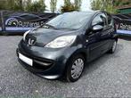 Peugeot 107 1.0i, 2007, 64.000km, Elektrische ruiten + 12m G, Zwart, Zwart, Bedrijf, Euro 4