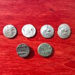 Alexander de Grote (336-323 v.Chr.): 6 zilveren en bronzen, Ophalen of Verzenden, Overige landen, Setje, Zilver