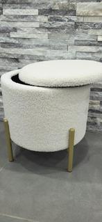 Teddy poef met opbergruimte, Huis en Inrichting, Ophalen of Verzenden, Zo goed als nieuw, Stof