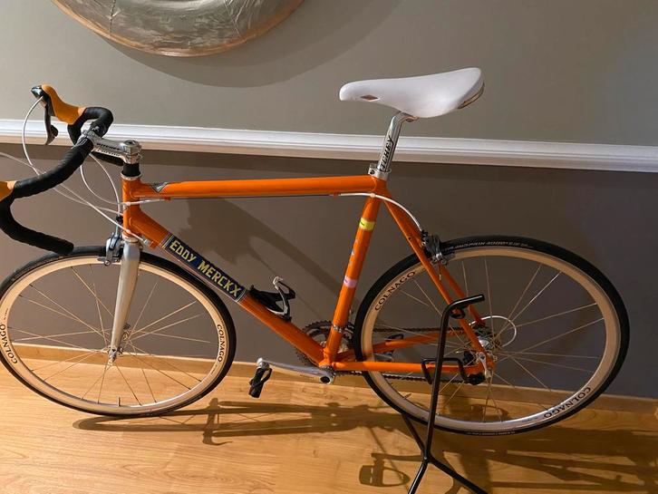 Eddy Merckx Molteni Replica – Hobbyproject – Deco of Rijden, Vélos & Vélomoteurs, Vélos | Ancêtres & Oldtimers, 51 à 55 cm, Enlèvement