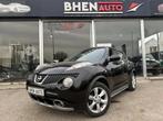 Nissan Juke 1.6 2WD CVT/AUTOMATIQUE/AIRCO/GARANTIE 12 MOIS, Euro 5, Stof, Gebruikt, Zwart