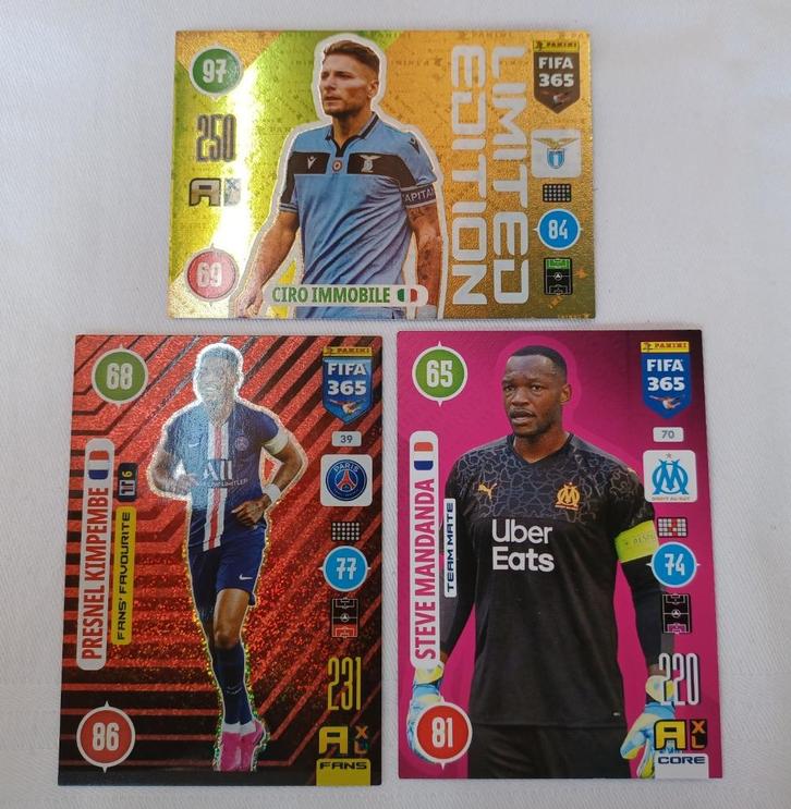 Kaarten FIFA 365  2021, Hobby en Vrije tijd, Stickers en Plaatjes, Zo goed als nieuw, Meerdere plaatjes, Ophalen of Verzenden