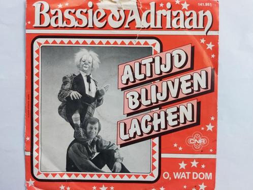 Bassie & Adriaan - Altijd Blijven Lachen, Cd's en Dvd's, Vinyl Singles, Nederlandstalig, Ophalen of Verzenden