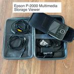 Visionneuse de stockage multimédia Epson P 2000, TV, Hi-fi & Vidéo, TV, Hi-fi & Vidéo Autre, Comme neuf, Envoi