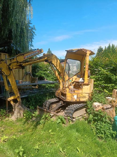 Yanmar YB 281-X minigraver, Doe-het-zelf en Bouw, Aggregaten, Gebruikt, Dieselolie, Elektrisch startend, Ophalen