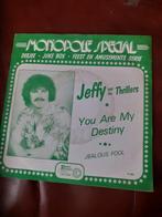 45T Jeffy and the Thrillers : You are my destiny (Belpop), CD & DVD, Enlèvement ou Envoi
