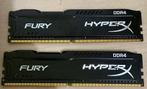 8GB RAM snelverkoop- HyperX Fury 2x4GB DDR4 RAM, Computers en Software, RAM geheugen, DDR4, 8 GB, Nieuw, Ophalen of Verzenden