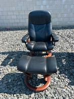 Stressless relax 2 x met voetbankje, Huis en Inrichting, Ophalen, Zo goed als nieuw