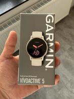 Montre Garmin vivo active 5 ivory crem NEUF!!, Neuf, Garmin, Enlèvement, Avancer d'un pas