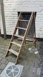 Houten ladder, Doe-het-zelf en Bouw, Ladders en Trappen, Ophalen, Gebruikt, Ladder