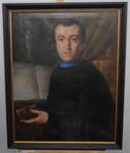 Auguste DE SUCCA (XIX) Antiek schilderij op doek, gesigneerd, Antiek en Kunst, Ophalen of Verzenden