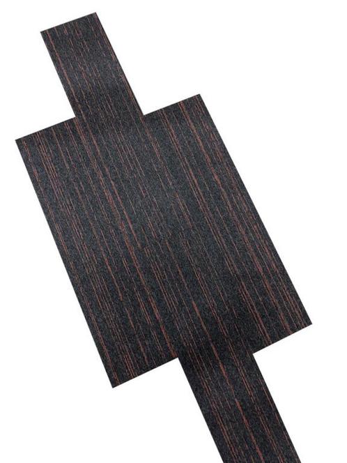 Zwarte Flash Line tapijttegels met rood accent 25cm x 100cm, Handtassen en Accessoires, Overige Accessoires, Nieuw, Ophalen of Verzenden