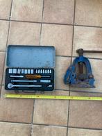 Buizen bankschroef + dopsleutels, Ophalen of Verzenden