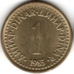 Yougoslavie : 1 dinar 1983 KM #86 Ref 14266, Timbres & Monnaies, Enlèvement ou Envoi, Monnaie en vrac, Yougoslavie