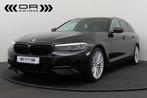BMW 518 dA TOURING -FACELIFT - LEDER - APPLE CARPLAY/ANROID, 1995 cc, 4 cilinders, Zwart, Bedrijf