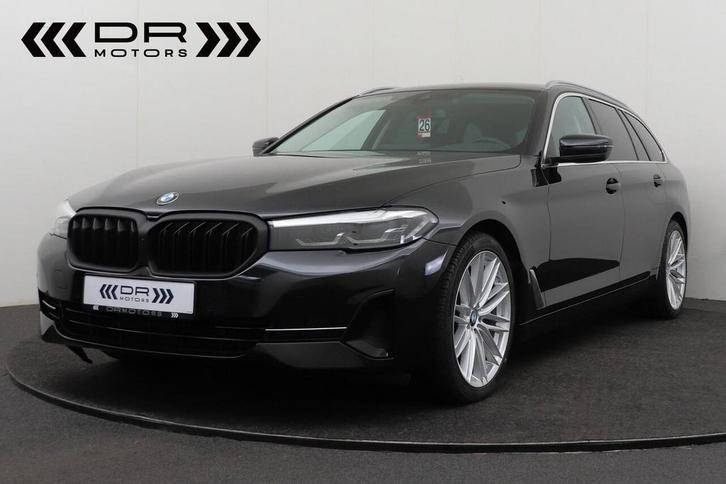BMW 518 dA TOURING -FACELIFT - LEDER - APPLE CARPLAY/ANROID, Auto's, BMW, Bedrijf, 5 Reeks, ABS, Adaptieve lichten, Airbags, Alarm