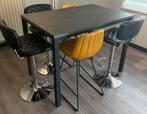 Tafel + stoelen, Huis en Inrichting, Barren, Ophalen of Verzenden, Zo goed als nieuw