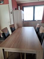Volledige eetplaats zo goed als nieuw, Huis en Inrichting, Complete eetkamers, Ophalen, Zo goed als nieuw
