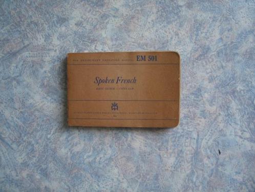 French Normandië USA Frankrijk POW Oorlog GI Taal 1943 Boek, Boeken, Oorlog en Militair, Gelezen, Algemeen, Tweede Wereldoorlog