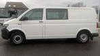 Volkswagen transporter Dubbelcabine 2.0D Bj 2019 215000km, Volkswagen, Wit, Bedrijf, Dealer onderhouden