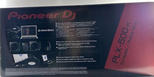 Pioneer DJ PLX-500 (zwart) NIEUW, Audio, Tv en Foto, Platenspelers, Nieuw, Platenspeler, Pioneer, Pitch-regelaar, USB-aansluiting