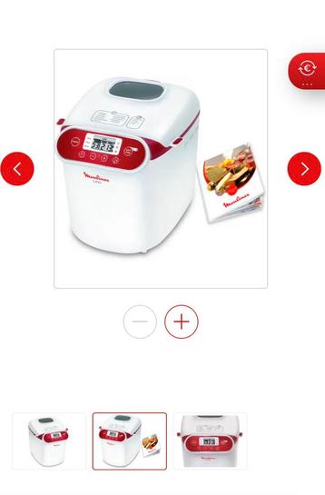 Moulinex Uno broodbakmachine beschikbaar voor biedingen
