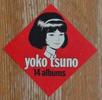 Yoko Tsuno sticker Dupuis 1984 Leloup, Verzamelen, Ophalen of Verzenden, Overige figuren, Zo goed als nieuw, Plaatje, Poster of Sticker