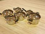 kookpotten, Ophalen of Verzenden, Zo goed als nieuw, Overige materialen, Pannenset