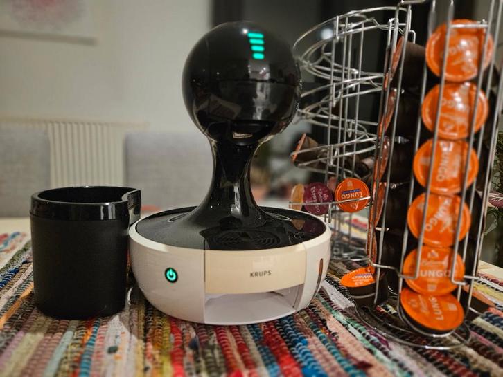 Krups dolce gusto drop, Elektronische apparatuur, Koffiezetapparaten, Zo goed als nieuw, Koffiemachine, Afneembaar waterreservoir