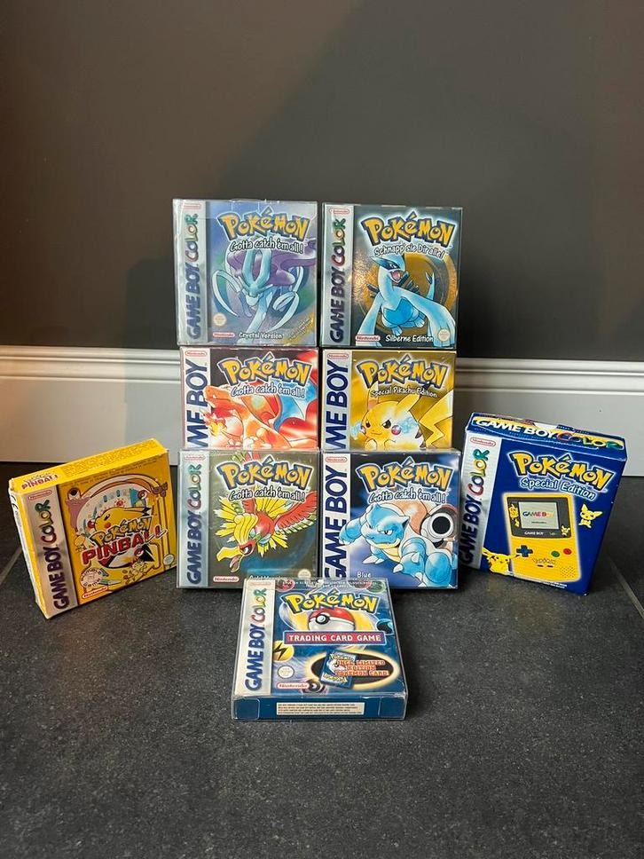 Gameboy Color Pokémon Collectie, Hobby en Vrije tijd, Verzamelkaartspellen | Pokémon, Zo goed als nieuw, Verzenden