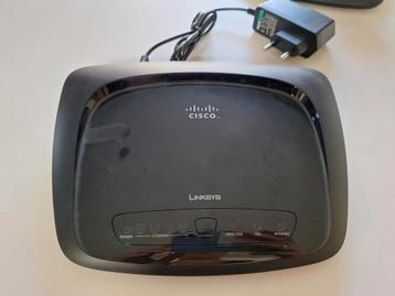 linksys wireless-N Home ADSL2+ modem router WAG120N beschikbaar voor biedingen