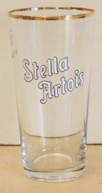 Stella Artois Boerkes 33cl / Emaille Logo & Gouden Randje, Verzamelen, Ophalen of Verzenden, Nieuw, Bierglas