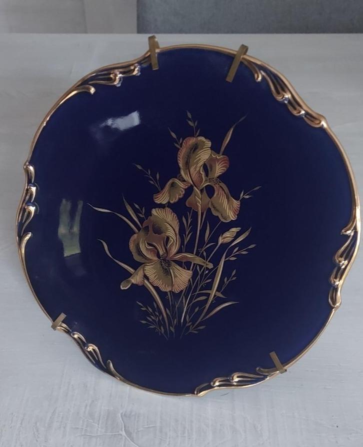 Decoratief bord Le Trèfle Limoges, Antiek en Kunst, Antiek | Wandborden en Tegels, Ophalen